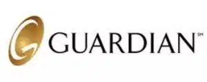 Guardian dental insurance logo, representing coverage for orthodontic treatments and braces at Ark Esthetics.